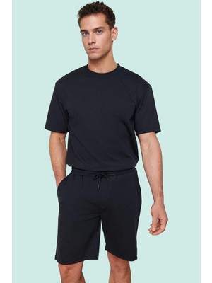 PayBuy Erkek Moda Straight Kalıp Örme Şort Boru Paça Rahat Günlük Yaz Özel Günler Stilin Buluştuğu Yer