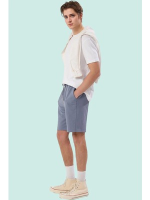 PayBuy Erkek Moda Şort Normal Bel Boru Paça Casual Günlük Kombin Hafta Sonu Yazlık Şort