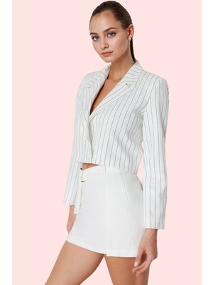 PayBuy Kadın Moda Kemerli Mini Şort Etek Dokuma Finike Yazlık Şort Stilin Buluştuğu Yer
