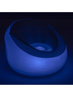 1.02M x 97CM x 71CM Şişirilebilir Sandalye LED Hava Sandalyesi