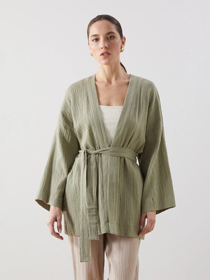 Lc Waikiki Yeni Sezon Şal Yaka Kadın Kimono