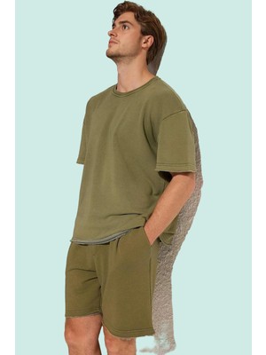 PayBuy Erkek Moda Geniş Kesim Kısa Şort Pamuk Rahat Günlük Stil Özel Günler Yazlık Şort