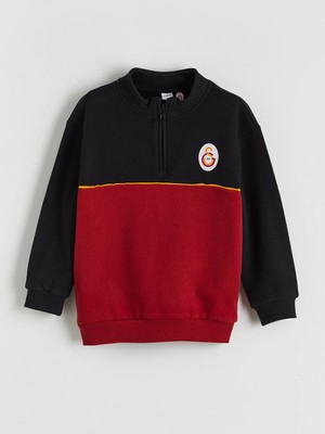 Lc Waikiki Yeni Sezon Galatasaray Baskılı Erkek Çocuk Kalın Sweatshirt