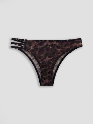 Lc Waikiki Yeni Sezon Leopar Desenli Fantezi Brazilian Külot