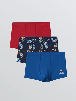 Lc Waikiki Yeni Sezon Paw Patrol Baskılı Erkek Çocuk Boxer 3'lü