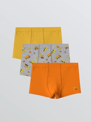 Lc Waikiki Yeni Sezon Beli Lastikli Erkek Çocuk Boxer 3'lü