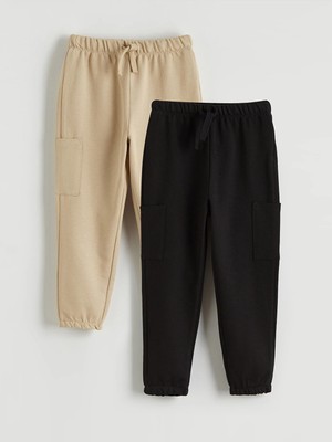 Lc Waikiki Yeni Sezon Beli Lastikli Erkek Çocuk Jogger Eşofman Altı 2'li