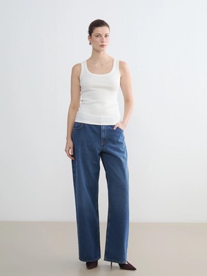 Lc Waikiki Yeni Sezon Yüksek Bel Baggy Fit Kadın Jean Pantolon