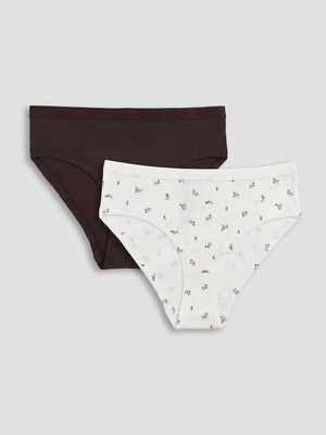 Lc Waikiki Yeni Sezon Çiçekli Hipster Külot 2'li