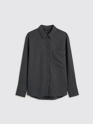 Lc Waikiki Yeni Sezon Çizgili Oversize Kadın Gömlek