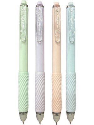 Aihao Basmalı Silinebilir Jel Tükenmez Kalem 0.7 mm - 4'lü Set ( Mavi Yazar )