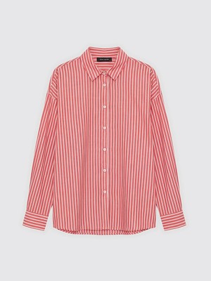 Lc Waikiki Yeni Sezon Çizgili Poplin Kadın Gömlek