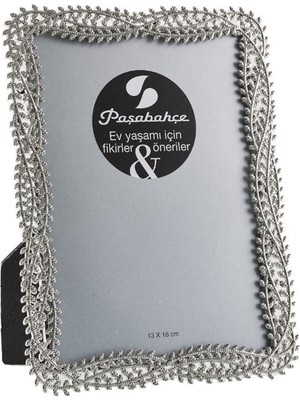Paşabahçe Sarmasık Çerçeve 13X18 cm Silver, Şık Fotoğraf Çerçevesi