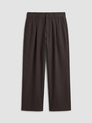 Lc Waikiki Yeni Sezon Loose Fit Kadın Pileli Kumaş Pantolon