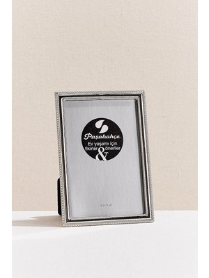 Paşabahçe Dilek Metal Çerçeve 10X15 cm Silver, Şık Fotoğraf Çerçevesi