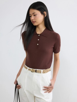 Lc Waikiki Yeni Sezon Polo Yaka Kadın Triko Kazak