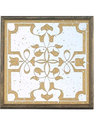 Paşabahçe Rumi Desen Ayna 22X22 Cm, Şık Ayna