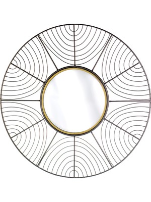 Paşabahçe Ring Ayna Siyah, Şık Ayna