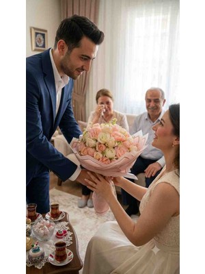 Sabrina Organizasyon Yapay Gül Buketi