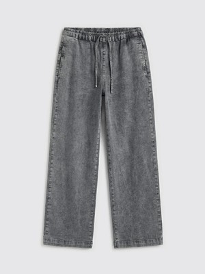 Lc Waikiki Yeni Sezon Beli Lastikli Wideleg Kadın Jean Pantolon