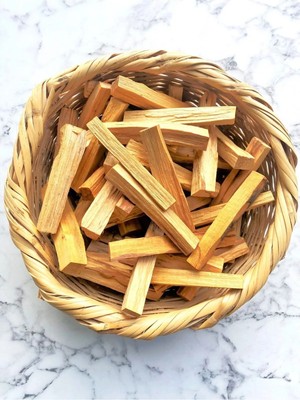 Kent Bahçesi 10 Adet Palo Santo Ağaç Tütsü 80 Tütsü Peru Sertifikalı - Ortam Kokusu