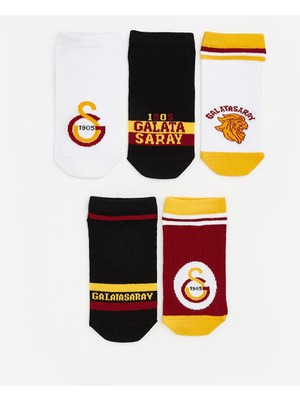 Lc Waikiki Yeni Sezon Galatasaray Desenli Erkek Çocuk Patik Çorap 5'li