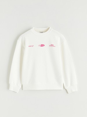Lc Waikiki Yeni Sezon Baskılı Kız Çocuk Sweatshirt