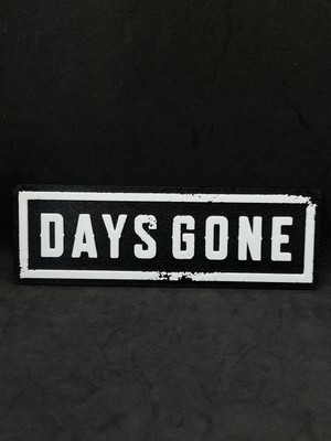 Goka 3D Craft Days Gone Dekoratif 3D Duvar Dekoru - 18 cm Slim Versiyon (Çift Taraflı Bantlı)
