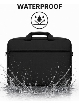 24 Su Geçirmez 15.6-16.1 Inç Uyumlu Evrak Laptop Notebook Çantası