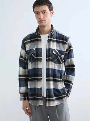 Lc Waikiki Yeni Sezon Regular Fit Ekose Erkek Oduncu Gömlek