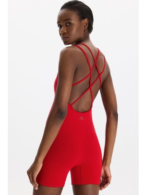 COMEUP Şort Tulum Goji Berry