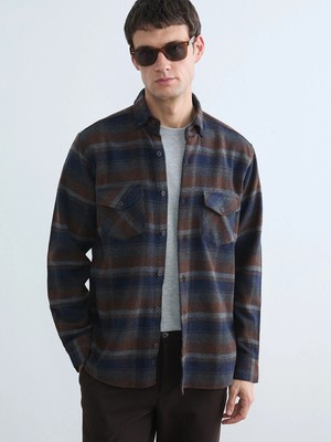Lc Waikiki Yeni Sezon Regular Fit Ekose Desenli Erkek Oduncu Gömlek