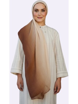 Ang-Scarf Degrade Müslin Şal