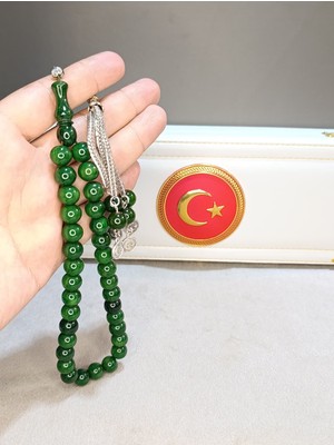 Halil Koçak Sıkma Kehribar Tesbih Küre Kesim Usta Yapımı