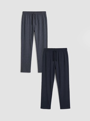 Lc Waikiki Yeni Sezon Beli Lastikli Erkek Pijama Altı 2'li