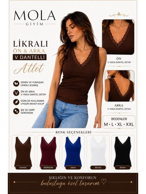 Dantelli Askılı Body