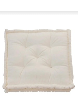 SİTEHOME Fransız Yer Minder 60×60 Krem