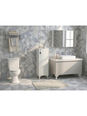 Kenz Life Kenzlife Mutfak Dolabı Zehramdf Byz 088*030*032 Kilitli Ayaklı % 100 Mdf Gövde