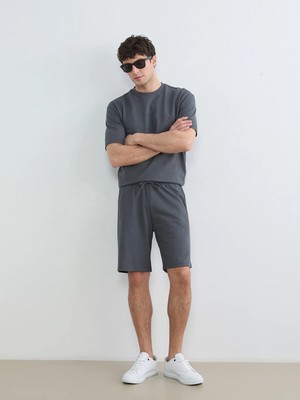 Lc Waikiki Yeni Sezon Standart Kalıp Erkek Şortlu Pijama Takımı