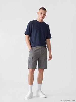 Lc Waikiki Yeni Sezon Regular Fit Gabardin Erkek Kargo Şort