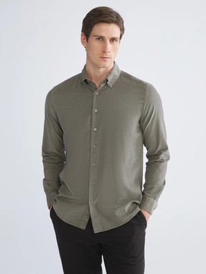 Lc Waikiki Yeni Sezon Slim Fit Kadife Erkek Gömlek