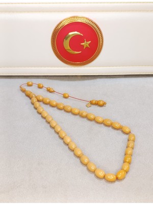 Halil Koçak Sıkma Kehribar Tesbih Usta Yapımı Beyzi Kesim