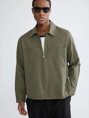 Lc Waikiki Yeni Sezon Loose Fit Erkek Gabardin Gömlek Ceket