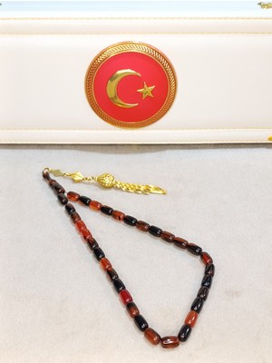 Halil Koçak Ateş Kehribar Tesbih Usta Yapımı Kapsül Kesim