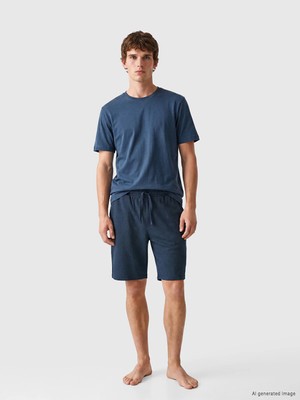 Lc Waikiki Yeni Sezon Regular Fit Erkek Şortlu Pijama Takımı