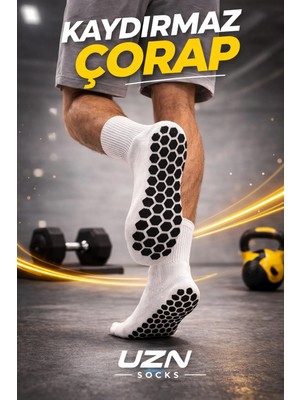 UZN Socks Taban Altı Havlu Kaydırmaz Spor Çorap