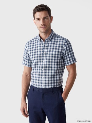 Lc Waikiki Yeni Sezon Regular Fit Ekose Poplin Erkek Gömlek
