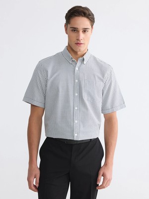 Lc Waikiki Yeni Sezon Regular Fit Ekose Poplin Erkek Gömlek
