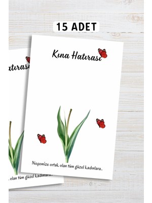 Metranya Kına Hediyelik Toka Kartı 15 Adet, Kına Gecesi Hediye Kartı, Nedime Hediye, Kına Gecesi Hatırası, Kına Temalı Aksesuar, Bekarlığa Veda Partisi, Bride To Be, Nişan Düğün Hediye Sunum Kartları