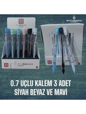 Seyfi Kırtasiye 0.7 mm Versatil Uçlu Kalem 3 Adet TM-2570